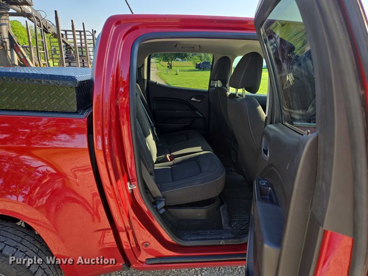 image for item ED2063 2016 Chevrolet Colorado Crew Cab pickup truck