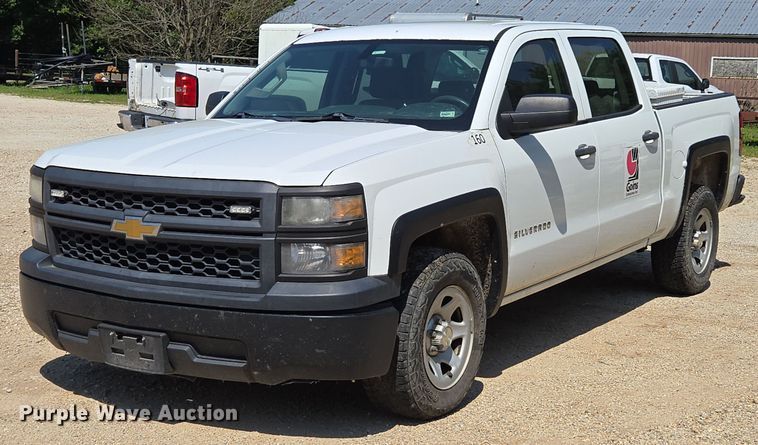 image for item ED2066 2015 Chevrolet Silverado 1500 Crew Cab pickup truck