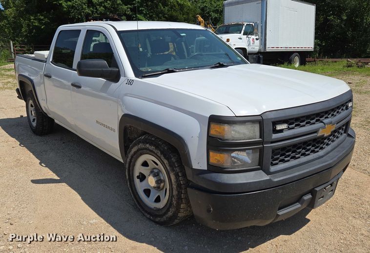 image for item ED2066 2015 Chevrolet Silverado 1500 Crew Cab pickup truck