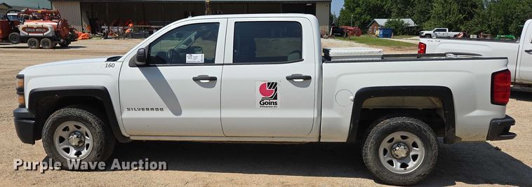 image for item ED2066 2015 Chevrolet Silverado 1500 Crew Cab pickup truck