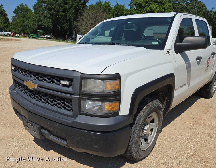 image for item ED2066 2015 Chevrolet Silverado 1500 Crew Cab pickup truck