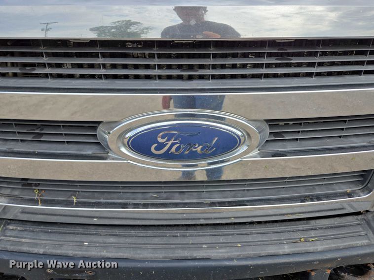 image for item ED2076 2008 Ford F450 Super Duty dump flatbed truck