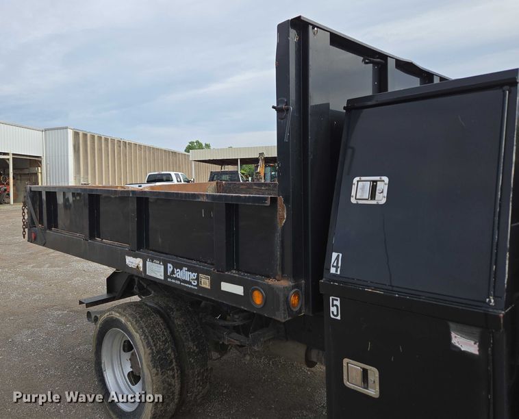 image for item ED2076 2008 Ford F450 Super Duty dump flatbed truck