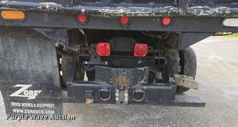 image for item ED2076 2008 Ford F450 Super Duty dump flatbed truck