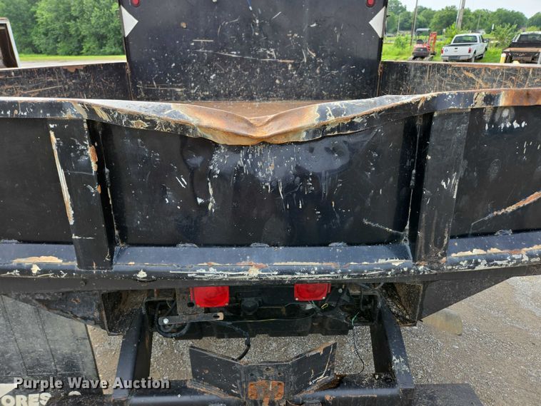 image for item ED2076 2008 Ford F450 Super Duty dump flatbed truck