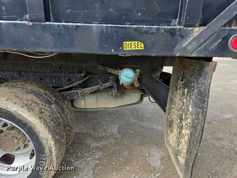 image for item ED2076 2008 Ford F450 Super Duty dump flatbed truck