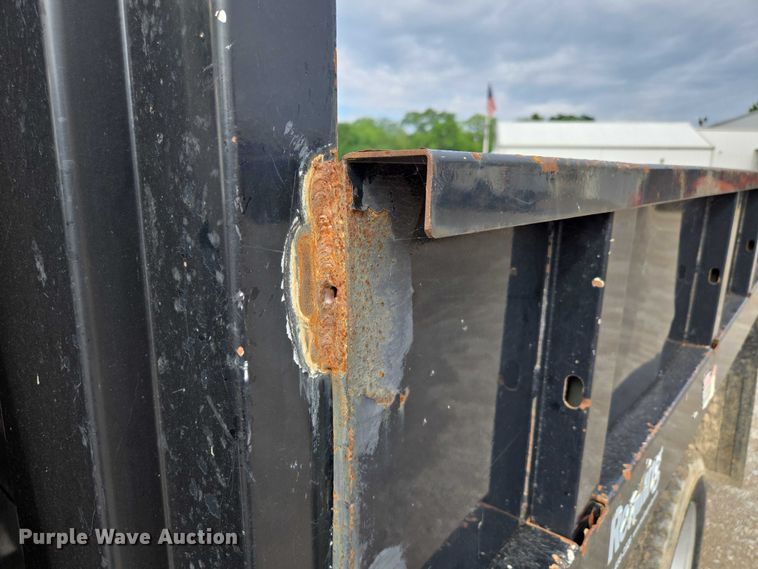 image for item ED2076 2008 Ford F450 Super Duty dump flatbed truck