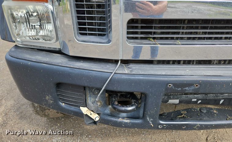 image for item ED2076 2008 Ford F450 Super Duty dump flatbed truck