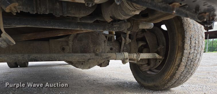 image for item ED2076 2008 Ford F450 Super Duty dump flatbed truck