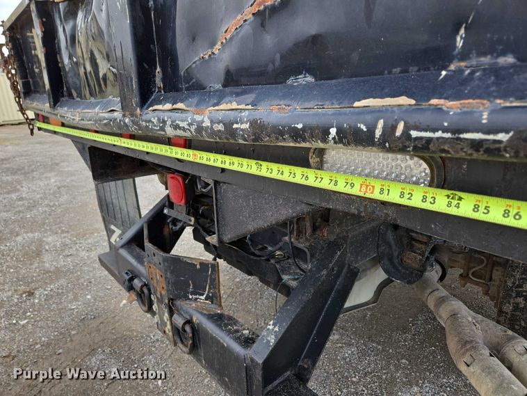 image for item ED2076 2008 Ford F450 Super Duty dump flatbed truck