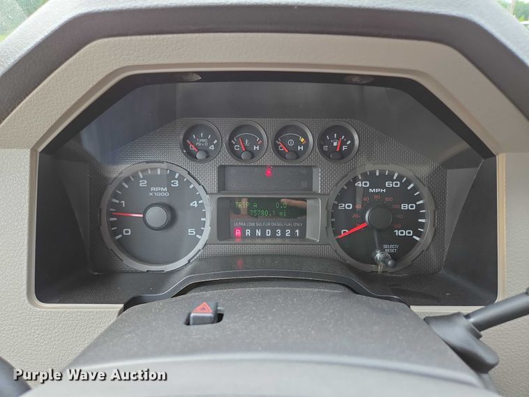 image for item ED2076 2008 Ford F450 Super Duty dump flatbed truck