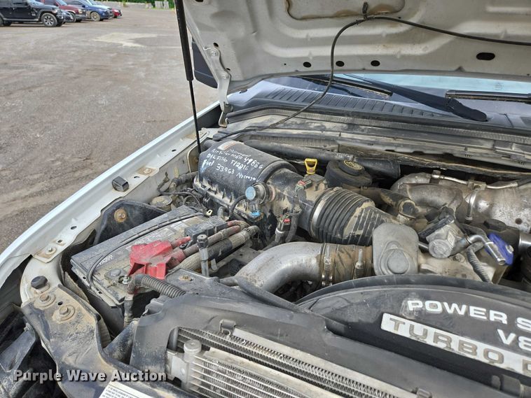 image for item ED2076 2008 Ford F450 Super Duty dump flatbed truck