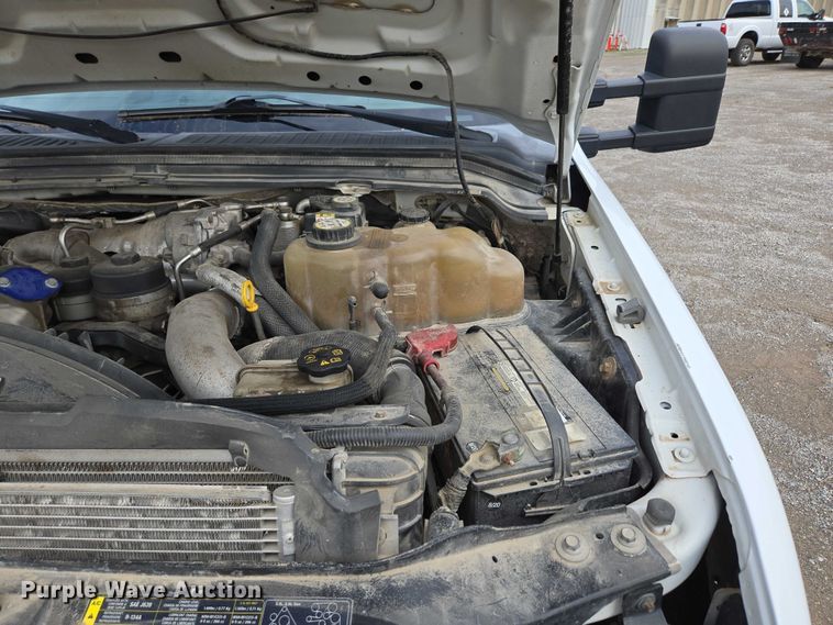 image for item ED2076 2008 Ford F450 Super Duty dump flatbed truck