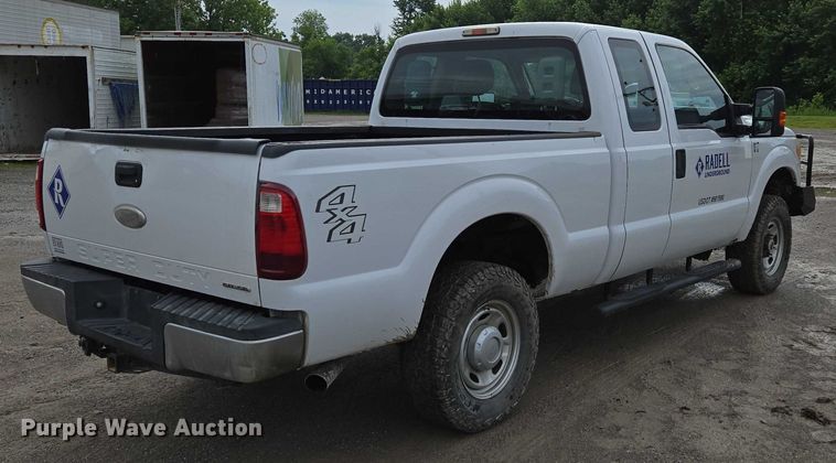 image for item ED2077 2014 Ford F250 Super Duty XLT SuperCab pickup truck