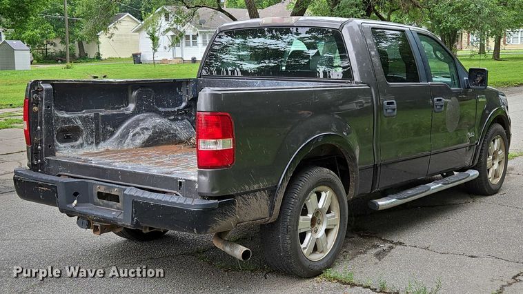 image for item ED2080 2008 Ford F150 SuperCrew pickup truck