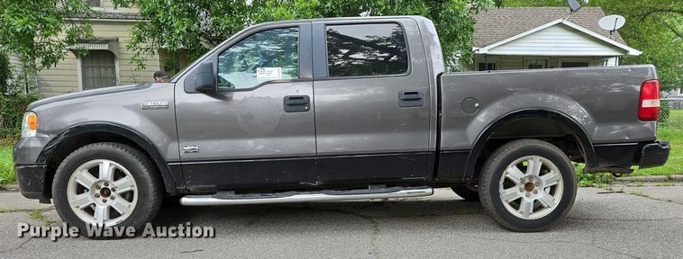 image for item ED2080 2008 Ford F150 SuperCrew pickup truck