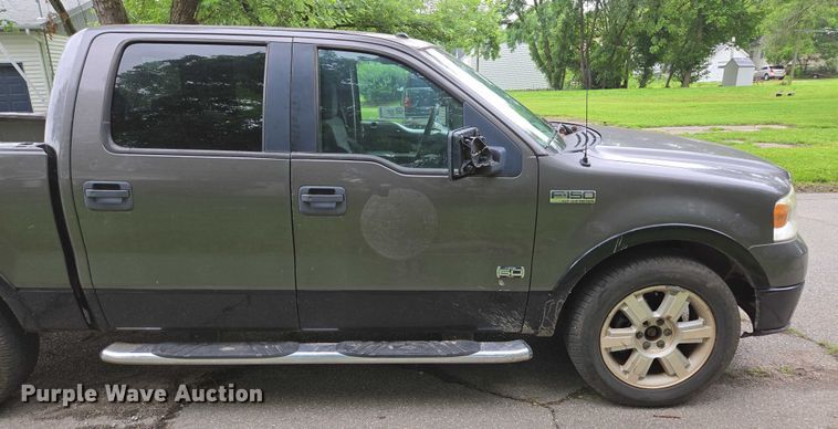 image for item ED2080 2008 Ford F150 SuperCrew pickup truck