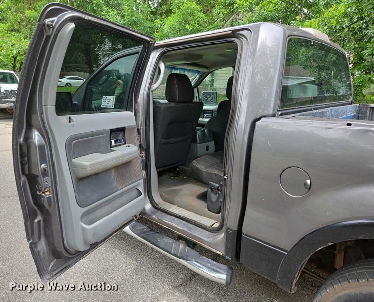 image for item ED2080 2008 Ford F150 SuperCrew pickup truck