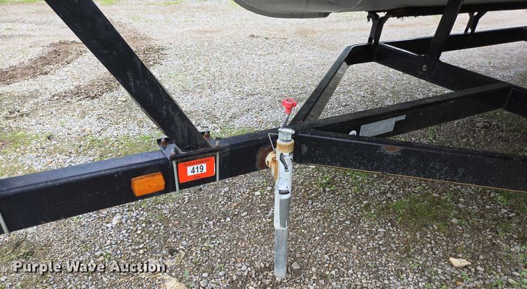 image for item ED2088 2003 Tracker Party Barge 27 I/O boat