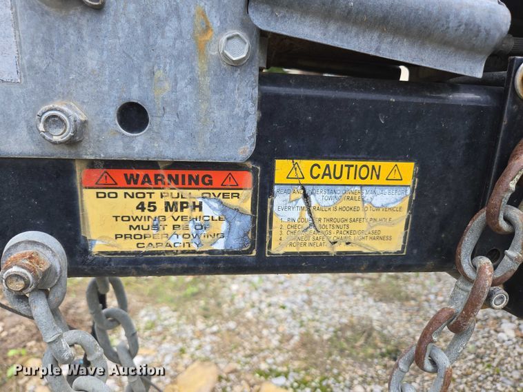 image for item ED2088 2003 Tracker Party Barge 27 I/O boat