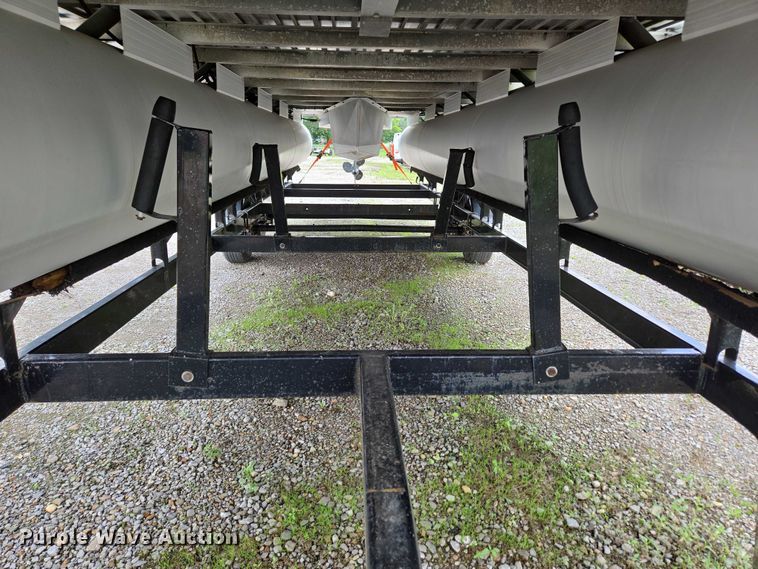 image for item ED2088 2003 Tracker Party Barge 27 I/O boat