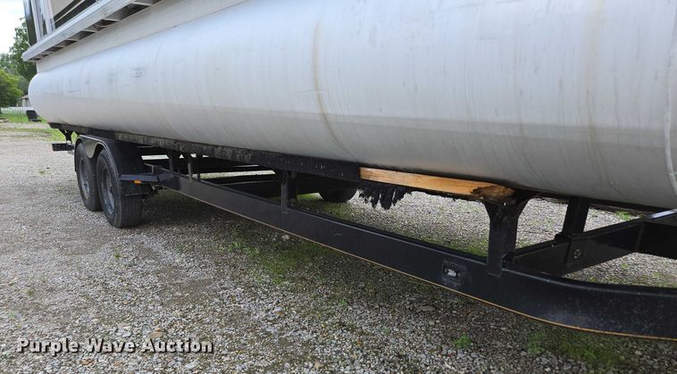 image for item ED2088 2003 Tracker Party Barge 27 I/O boat