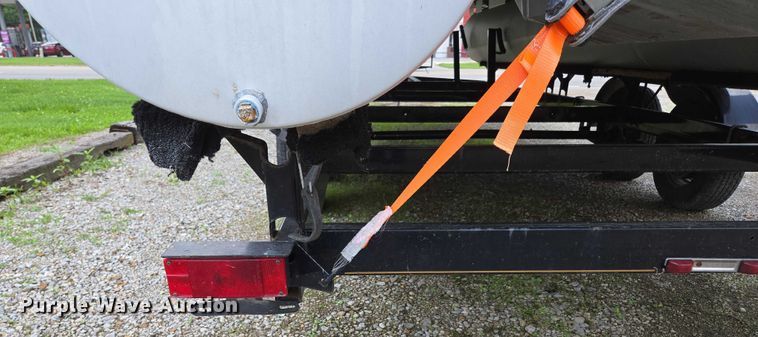 image for item ED2088 2003 Tracker Party Barge 27 I/O boat