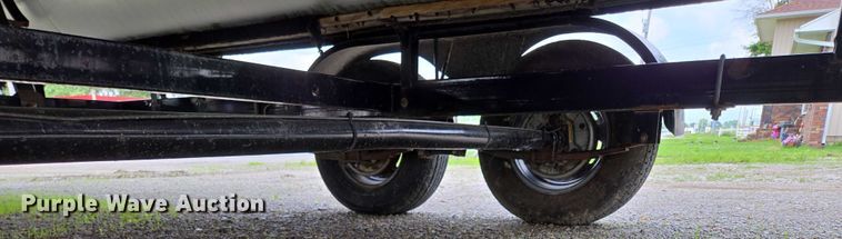 image for item ED2088 2003 Tracker Party Barge 27 I/O boat