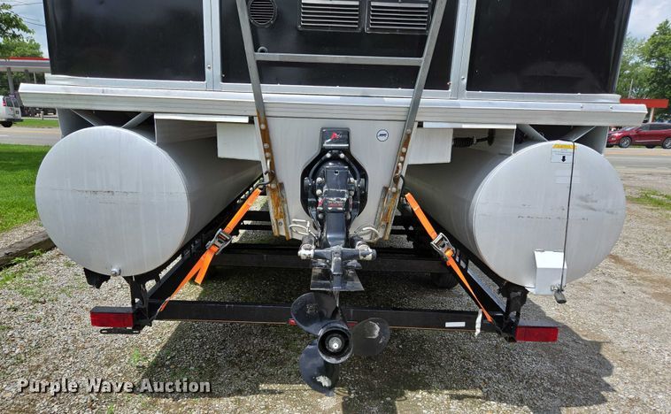 image for item ED2088 2003 Tracker Party Barge 27 I/O boat