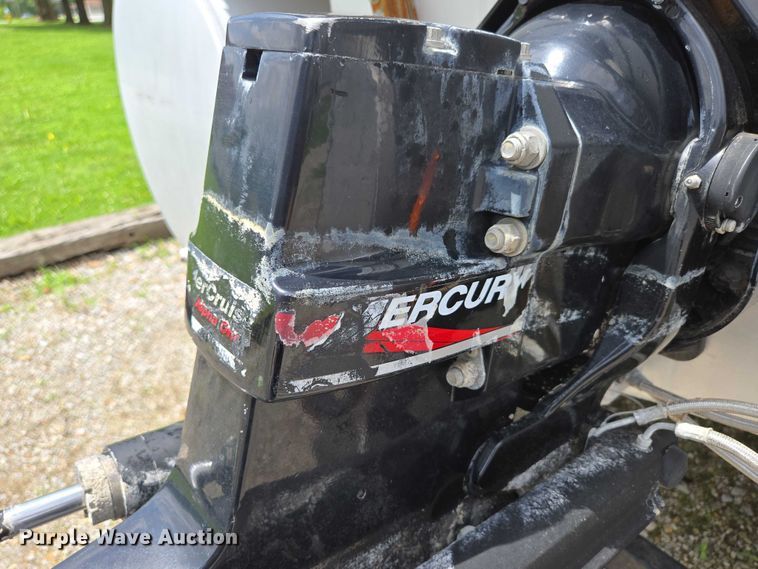 image for item ED2088 2003 Tracker Party Barge 27 I/O boat