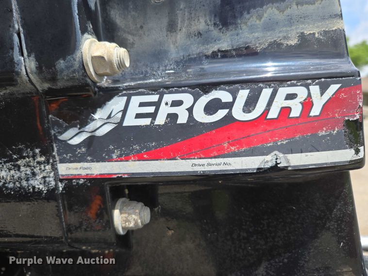 image for item ED2088 2003 Tracker Party Barge 27 I/O boat