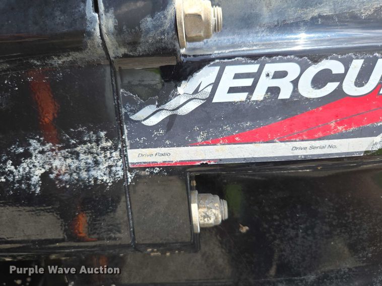 image for item ED2088 2003 Tracker Party Barge 27 I/O boat