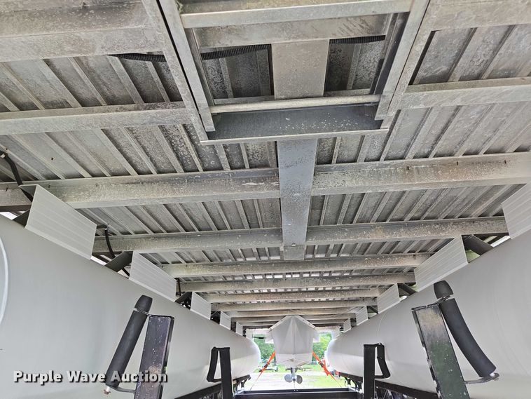 image for item ED2088 2003 Tracker Party Barge 27 I/O boat