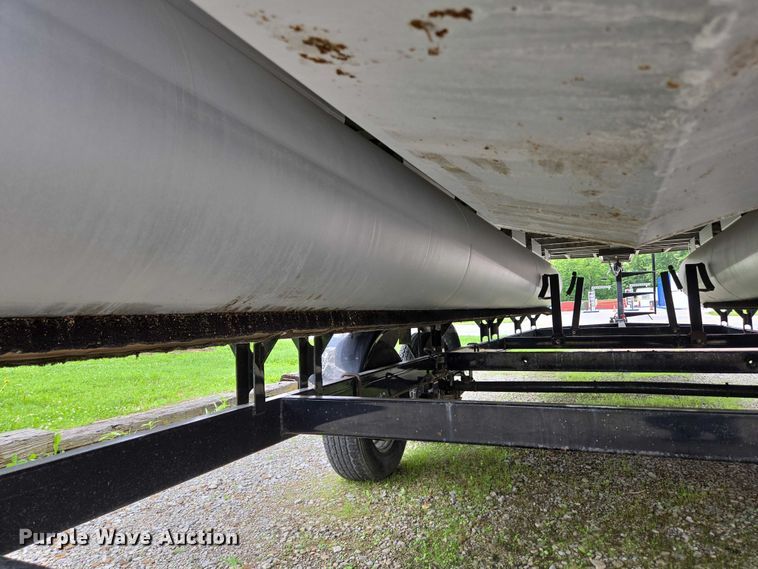 image for item ED2088 2003 Tracker Party Barge 27 I/O boat