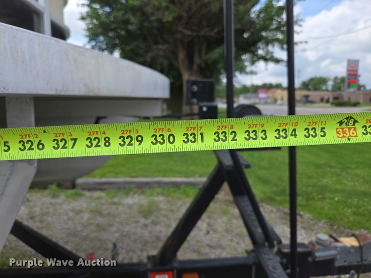 image for item ED2088 2003 Tracker Party Barge 27 I/O boat