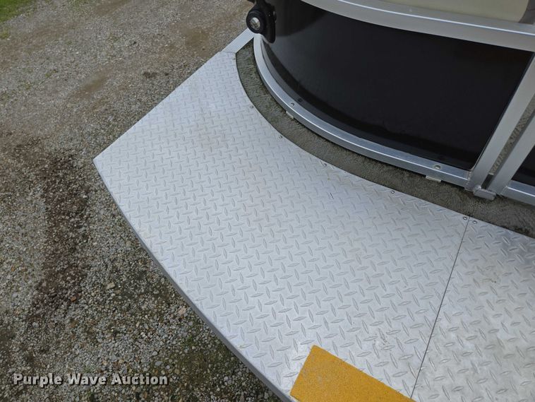 image for item ED2088 2003 Tracker Party Barge 27 I/O boat