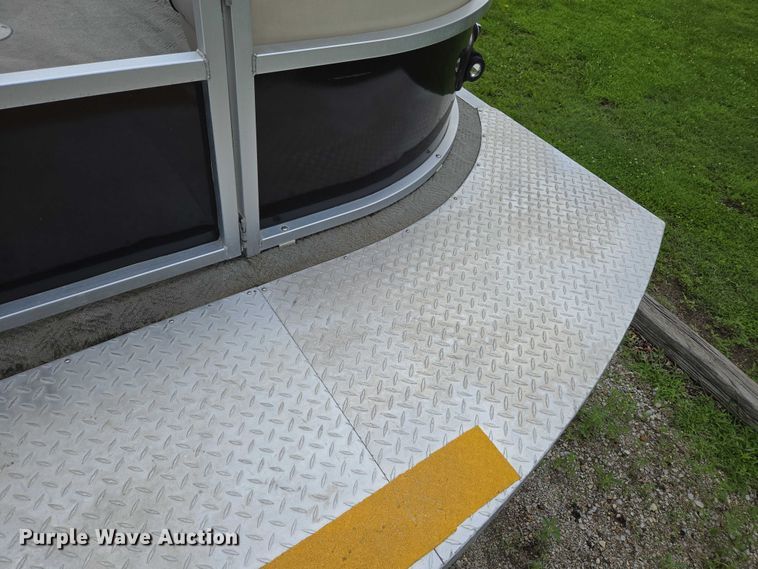 image for item ED2088 2003 Tracker Party Barge 27 I/O boat