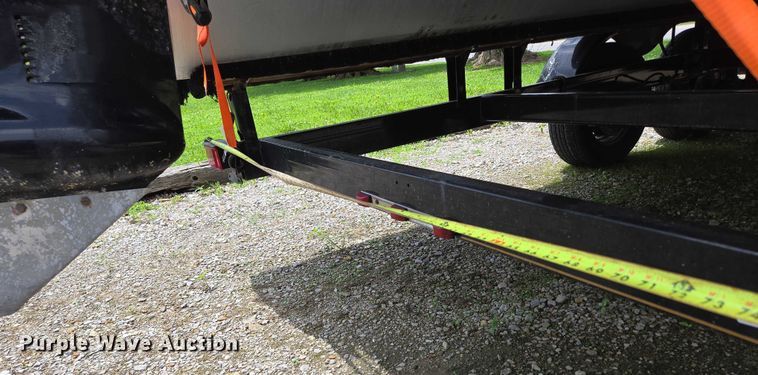 image for item ED2088 2003 Tracker Party Barge 27 I/O boat