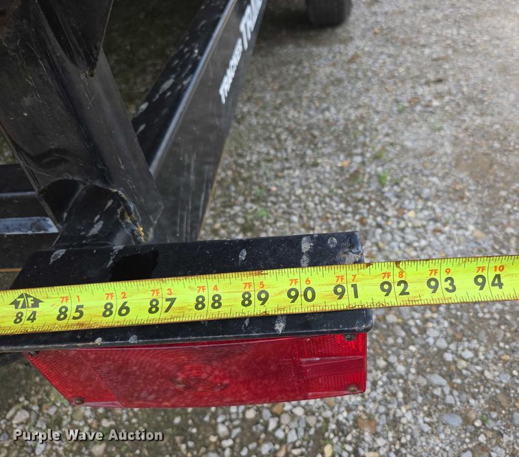 image for item ED2088 2003 Tracker Party Barge 27 I/O boat