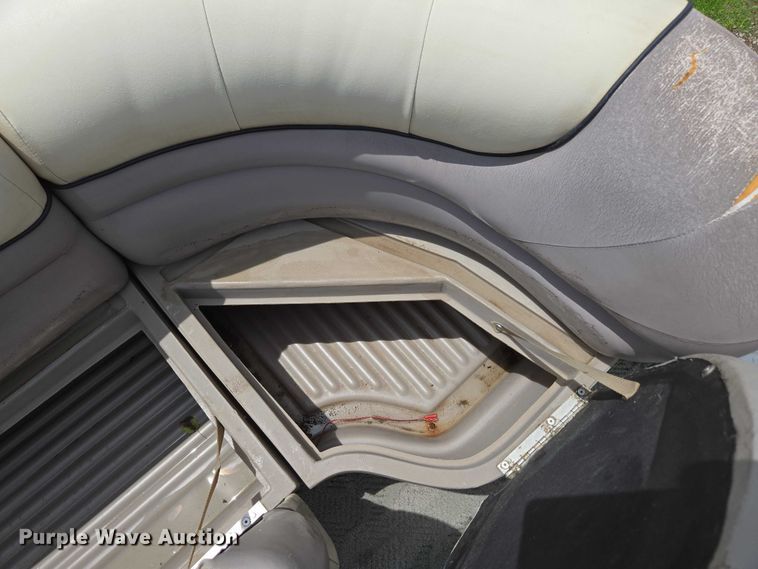 image for item ED2088 2003 Tracker Party Barge 27 I/O boat