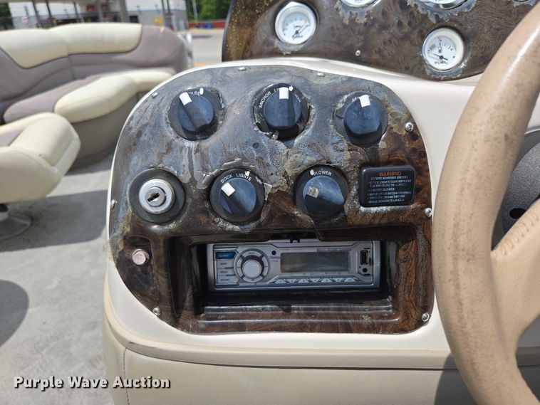 image for item ED2088 2003 Tracker Party Barge 27 I/O boat