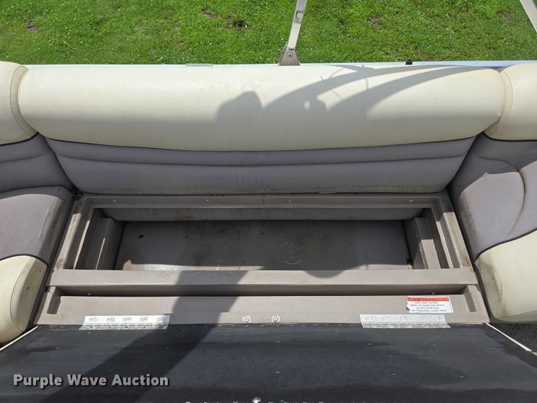 image for item ED2088 2003 Tracker Party Barge 27 I/O boat