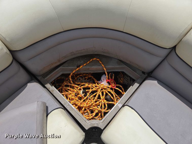 image for item ED2088 2003 Tracker Party Barge 27 I/O boat