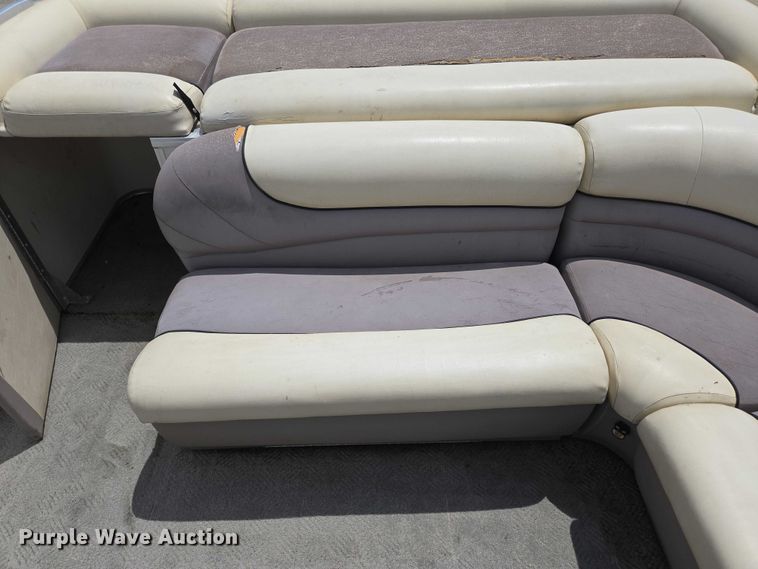 image for item ED2088 2003 Tracker Party Barge 27 I/O boat