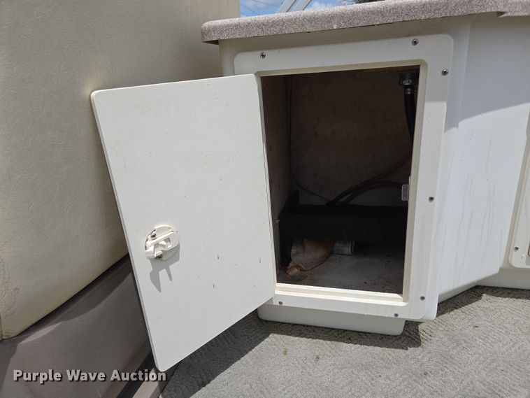 image for item ED2088 2003 Tracker Party Barge 27 I/O boat