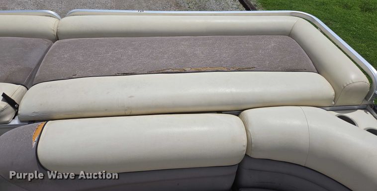 image for item ED2088 2003 Tracker Party Barge 27 I/O boat