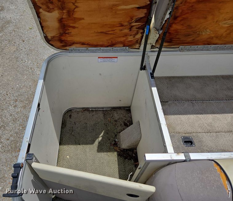 image for item ED2088 2003 Tracker Party Barge 27 I/O boat