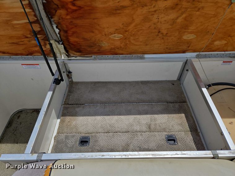 image for item ED2088 2003 Tracker Party Barge 27 I/O boat