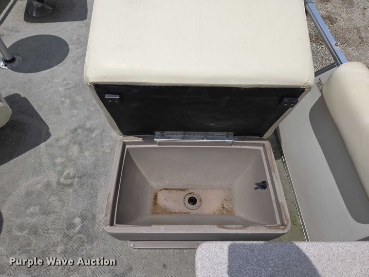 image for item ED2088 2003 Tracker Party Barge 27 I/O boat