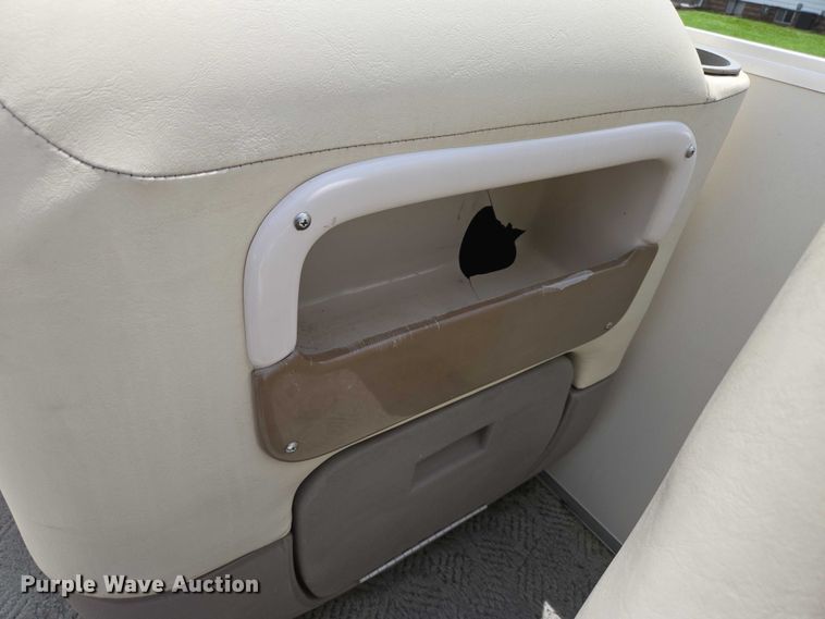 image for item ED2088 2003 Tracker Party Barge 27 I/O boat